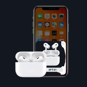 Audífonos Inalámbricos Xft-01 Earbuds Con Bluetooth Estable, Estuche De Carga Portátil, Compatibles Con iPhone Y Android, Sonido Envolvente, Controles Táctiles Y Diseño Ergonómico Para Uso Diario
