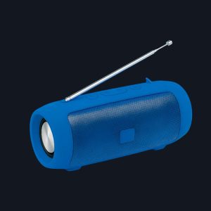Parlante Bluetooth Portátil Charge Mini J006fm 10w Con Radio Fm Usb Microsd Y Entrada Aux Batería 6000mah Manos Libres Sonido Estéreo Potente Diseño Compacto Resistente A Salpicaduras, Azul